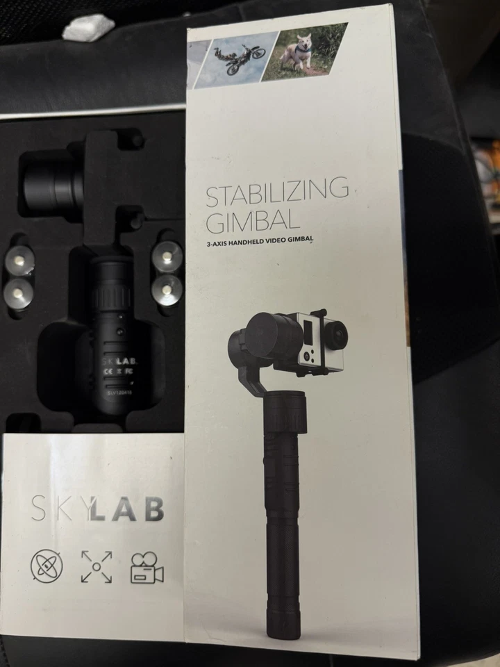 SkyLab 3-Axis Handheld Stabilizing Gimbal for GoPro - Preowned - Image 2 of 3