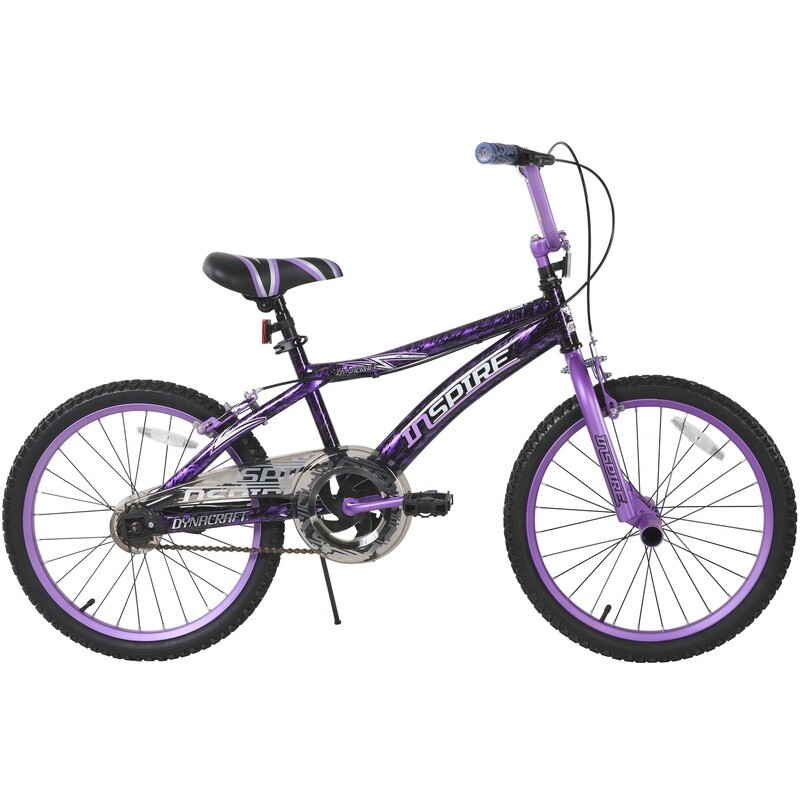 20 Inch Girls BMX Bike Kids Safety Brakes Adjustable Seat