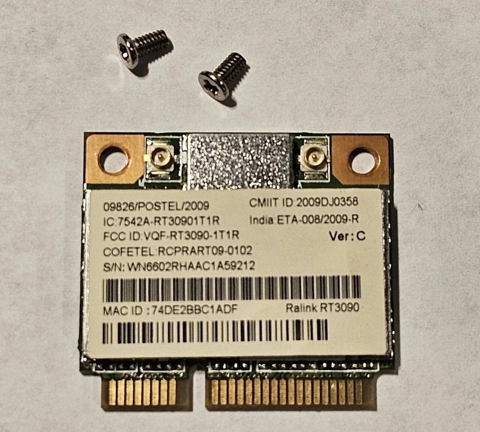 Kingston 4gb 2x2gb PC 3-10600S DDR3 Laptop Memory Ram FREE WIFI Card! - Image 4 of 4