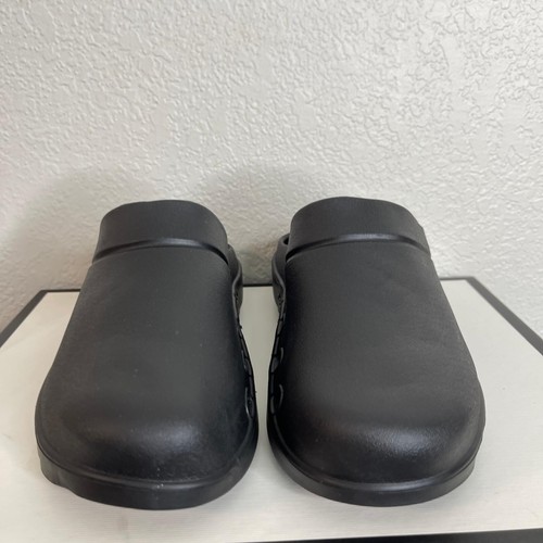 OOFOS OOcloog Black Round Toe Recovery Comfort Clog Slip On Men's 7/Women's 9 - 第 3/10 張圖片