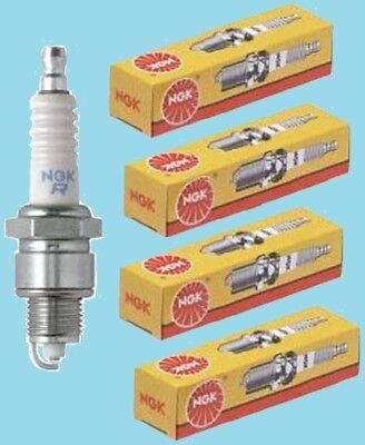 4x Honda NTV650 Revere y1988-1997 = Brisk Performance Silver Upgrade Spark Plugs