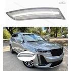 For Cadillac 19-23 XT4 20-23 XT6 Clear Lens White LED Front Side Marker Lights