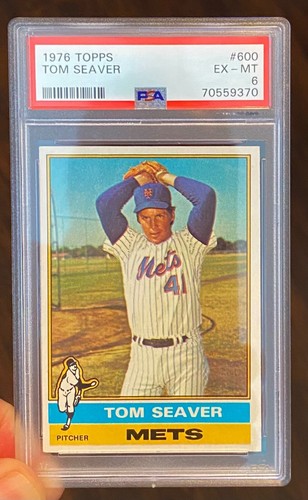 1976 Topps Tom Seaver #600 card