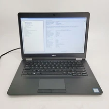 DELL LATITUDE E5470 Core i5-6300U 2.40GHz 8GB RAM No HDD 14" - *** Boot to Bios