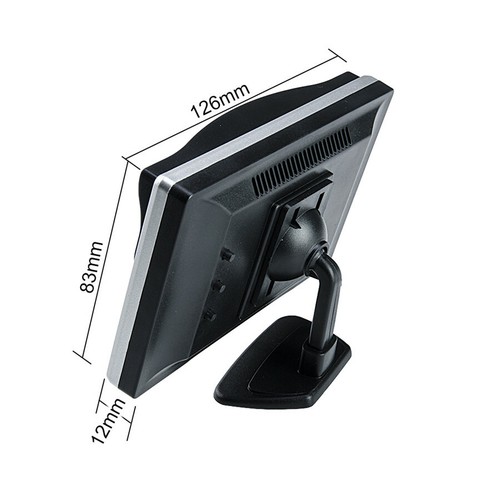 5" Monitor For Backup Camera Car Rear View Wireless HD Parking System W/Bracket - Picture 2 of 10