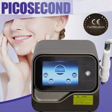 Portable Q Switched ND YAG Laser Tattoo Removal Picosecond Laser Machine