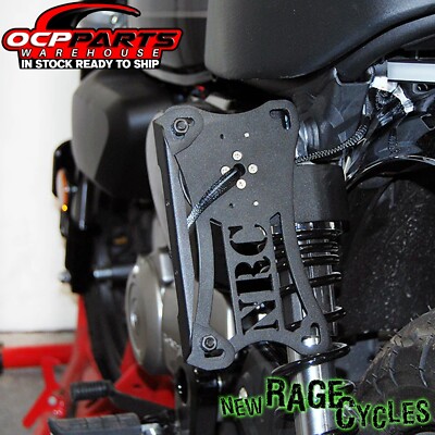 NEW RAGE CYCLES SIDE LICENSE PLATE MOUNT FOR 2018 & UP HONDA MONKEY MONKEY-SIDE
