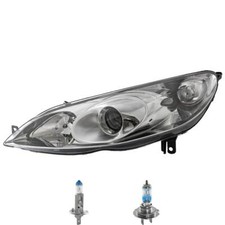 Scheinwerfer links inkl. OSRAM Lampen H1 H7 für Peugeot 407 SW 6E_ 6D_ 6C_