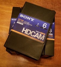SONY BCT-6 HDCAM Professional Video Cassette 6Min