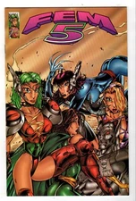 Fem 5 #1A, 1B, 1C, 1D, 1E, 2, 3 & 4 (Complete 8 book series set - Entity 1996)