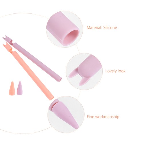 2 PCS Federmäppchen Stiftpene Beschützer Stylus-Stifthülle - Zdjęcie 7 z 12