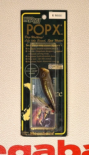 WOW! Megabass POP-X  OG "MG WAKASAGI" Color POP X  FREE SHIPPING