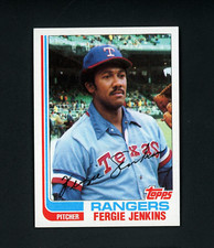 Fergie Jenkins 1982 Topps (HOF) - Texas Rangers #624 MINT
