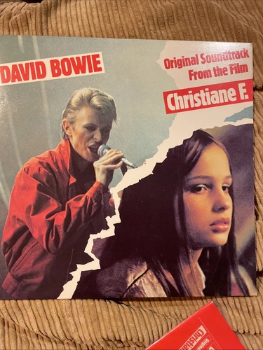 DAVID BOWIE - CHRISTIANE F. OST - 1982 LP SOUNDTRACK  Used