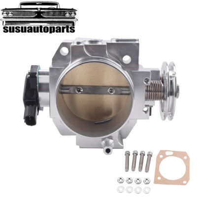 Silver 70mm Throttle Body + TPS Sensor For DC5 EP3 FG FA K-Series K20 Swap