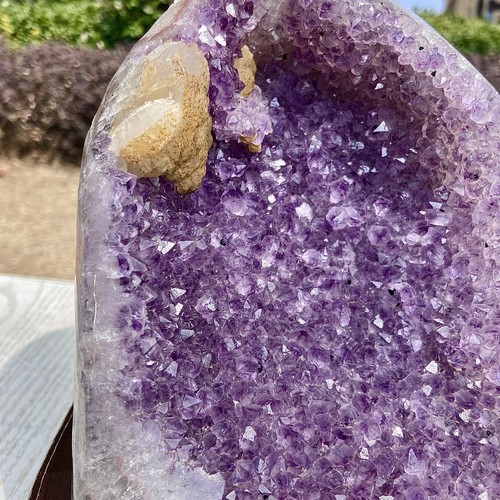 7.45LB Natural Amethyst Cluster Color Crystal Cave Art Collection - Picture 12 of 16