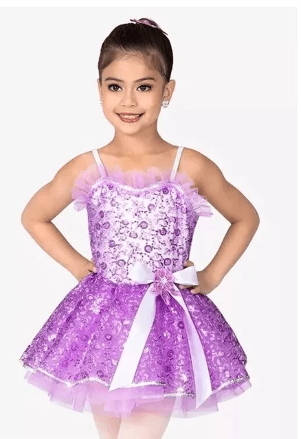 Vestido de lentejuelas disfraces para Niñas