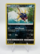 Carvanha 81/149 SM Base Set Reverse Holo