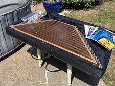Hammered dulcimer - Santoor Goldar Sadeghi with a hard case and accessories