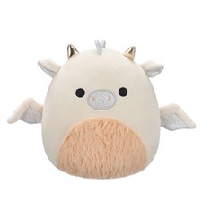 BUCK THE CREAM AND PEACH DRAGON  ORIGINAL SQUISHMALLOW  PLUSH CUDDLEY   7" NEW