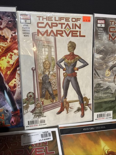 The Life of Captain Marvel vol 2, 1-5, Marvel Comics 2018. Inc some Variants! - Bild 4 von 7