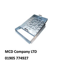 Manhole Cover 700mm x 550mm x 80mm Deep Recessed All Steel Tray and Frame