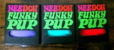NeeDoh Funky Pup Squeeze Ball Super Squish Lot of 3 Brand New