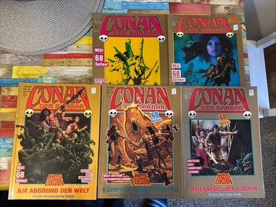 Conan Der Barbar Marvel Comic Exklusiv 5 Bände Condor Verlag 1. Auflage