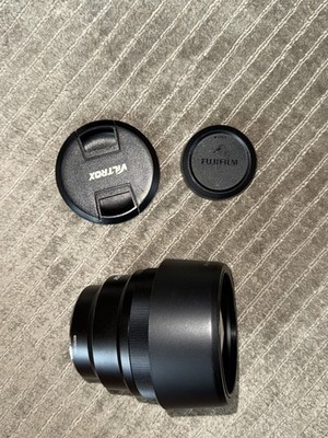Viltrox 85mm F1.8 Fujifilm X-Mount STM, Auto Focus Prime + Lens Hood and Caps