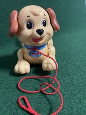 Fisher-Price Nachzieh-Hund Spielzeug Mehrfarbig Kunststoff Motorik
