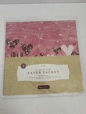 NEW Close To My Heart Sweetheart PAPER PACKET Scrapbooking Paper Kit