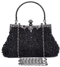 Selighting 1920s Vintage Beaded Clutch Evening Bags for Women Formal Bridal W...