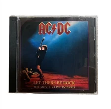 AC/DC Let There Be Rock The Movie Live In Paris CD 2-Disc Set 1981