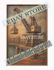 1000 piece jigsaw puzzle Harbor crane coastal nautical