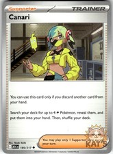 Canari 185/217 Uncommon Ascended Heroes Pokemon Near Mint