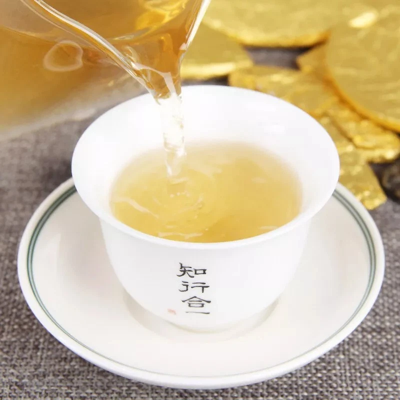 500g LaoBanZhang ancient puerh trees tea Gold leaf Raw pu-erh Uncooked puerh tea - Image 2 of 4