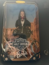 Harley Davidson Barbie Doll Collector Edition 1998 Mattel 22256 New Minor Wear