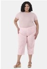 Just My Size Women’s Plus Pink Floral Capris Size 1X NWT — photo 4