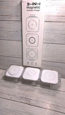 3 in 1 Charging Station for Apple Multiple Devices Foldable Magnetic Fast...