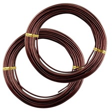 2 Rolls 2mm Bonsai Training Wire, Aluminum Training Wire for Holding Bonsai Bran