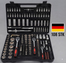 Ratsche Steckschl&uuml;ssel Set Auto 108 stk