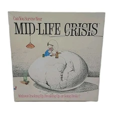 Mid-Life Crisis Board Game Vintage 1982 Fun Party Game The Game Works Inc. Vtg