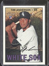 2016 Topps Heritage High Number - Tim Anderson #674 Rookie RC - White Sox