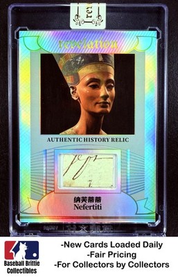 2025 Eternal Revelation Queen Nefertiti Authentic Hand Written #/50