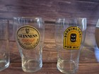 Set Of 4 Beer Pint Glasses Guinness Bass Ale Boddingtons Pub Ale Newcastle — photo 3