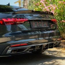 Oneway Heckdiffusor passend für Audi A4 (B9) Limousine/Avant Facelift 2019-2024