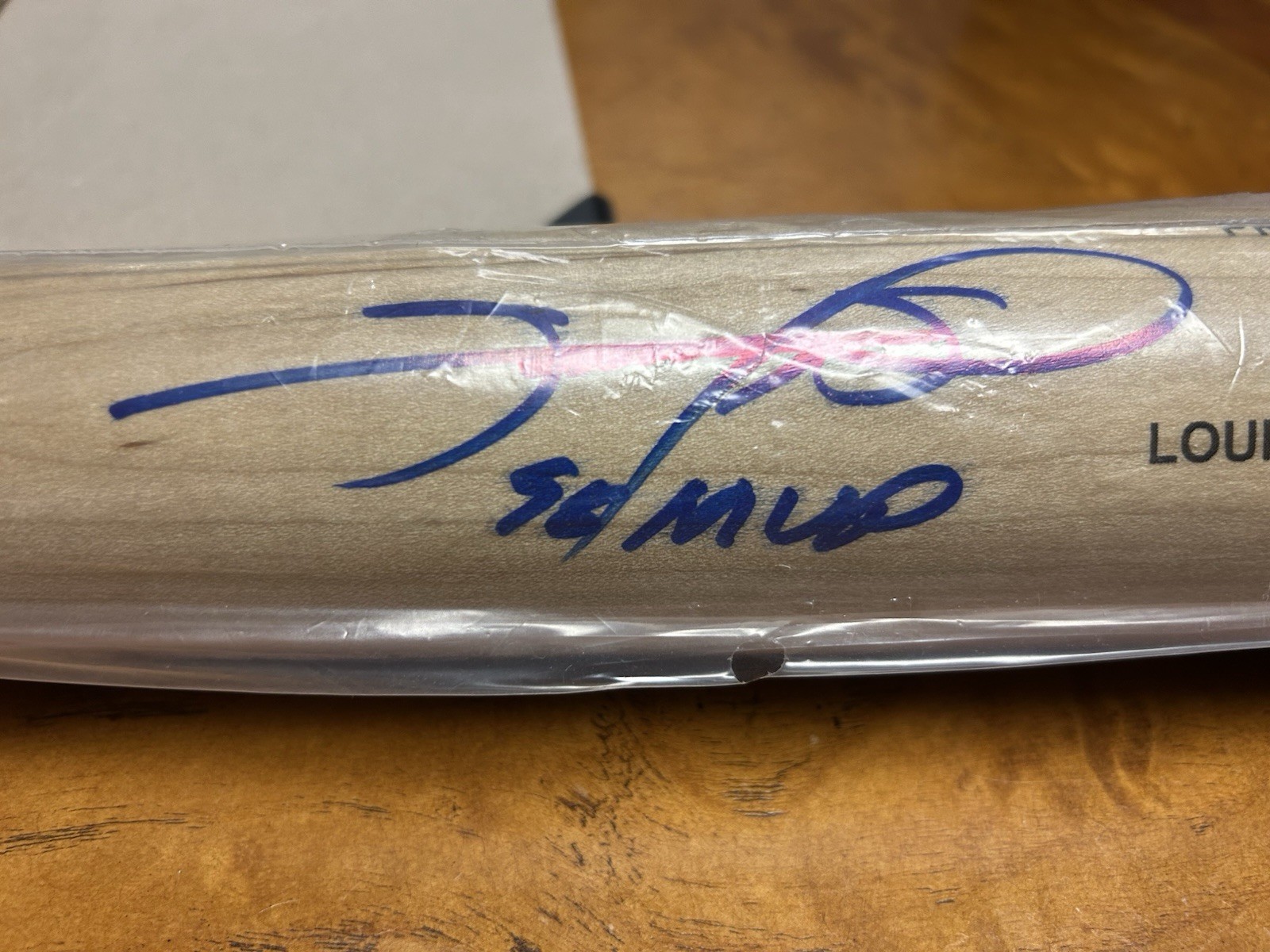 Sammy Sosa Autographed Signed Chicago 98 MVP Louisville Slugger Blonde Baseball Bat - BAS 