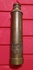Brass Glass Collapsible Spyglass Telescope - Brass Civil War Vintage Replica