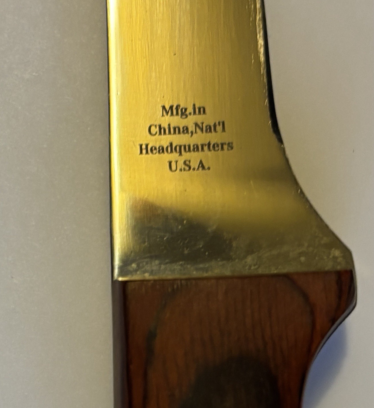 Maxam Filet Knife Rosewood Handle Full Tang 7.5" Blade 12.5" Overall with Sheath