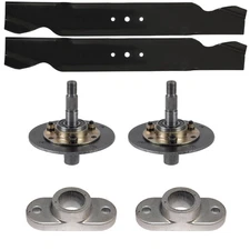 Blades Spindles & Blade Adaptors Mower Deck Kit fits MTD Models w/ 42" Cut